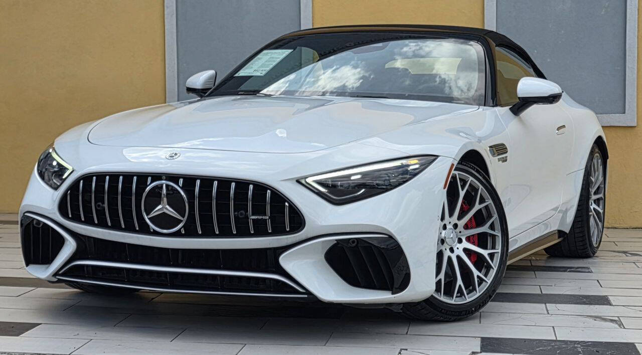 Used 2022 Mercedes-Benz SL 55 AMG 4MATIC image 4