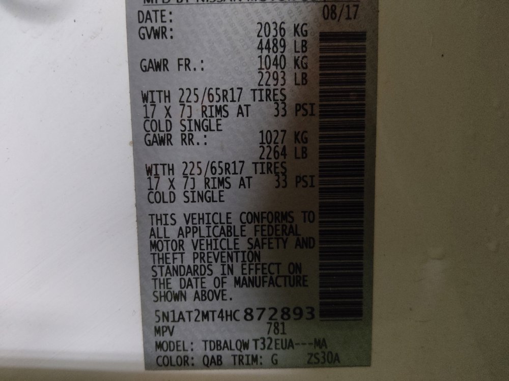 Used 2017 Nissan Rogue SV w/ Midnight Edition image 33