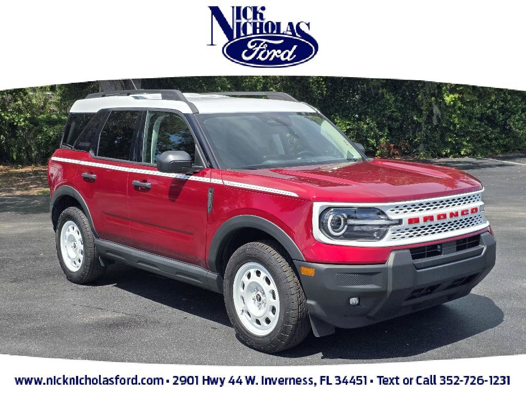 Certified 2025 Ford Bronco Sport Heritage w/ Convenience Package