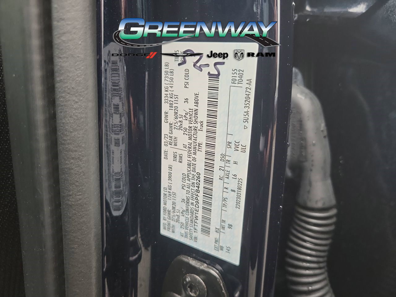 Used 2023 Ford F150 Platinum w/ Equipment Group 701A High image 30