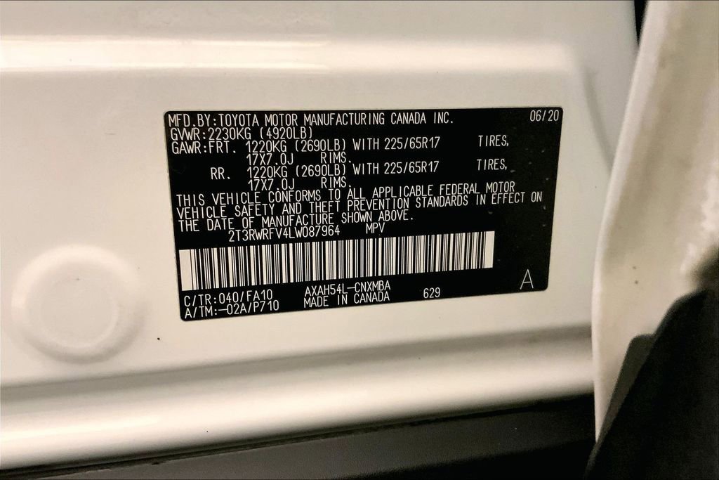 Used 2020 Toyota RAV4 XLE w/ Convenience Package image 32