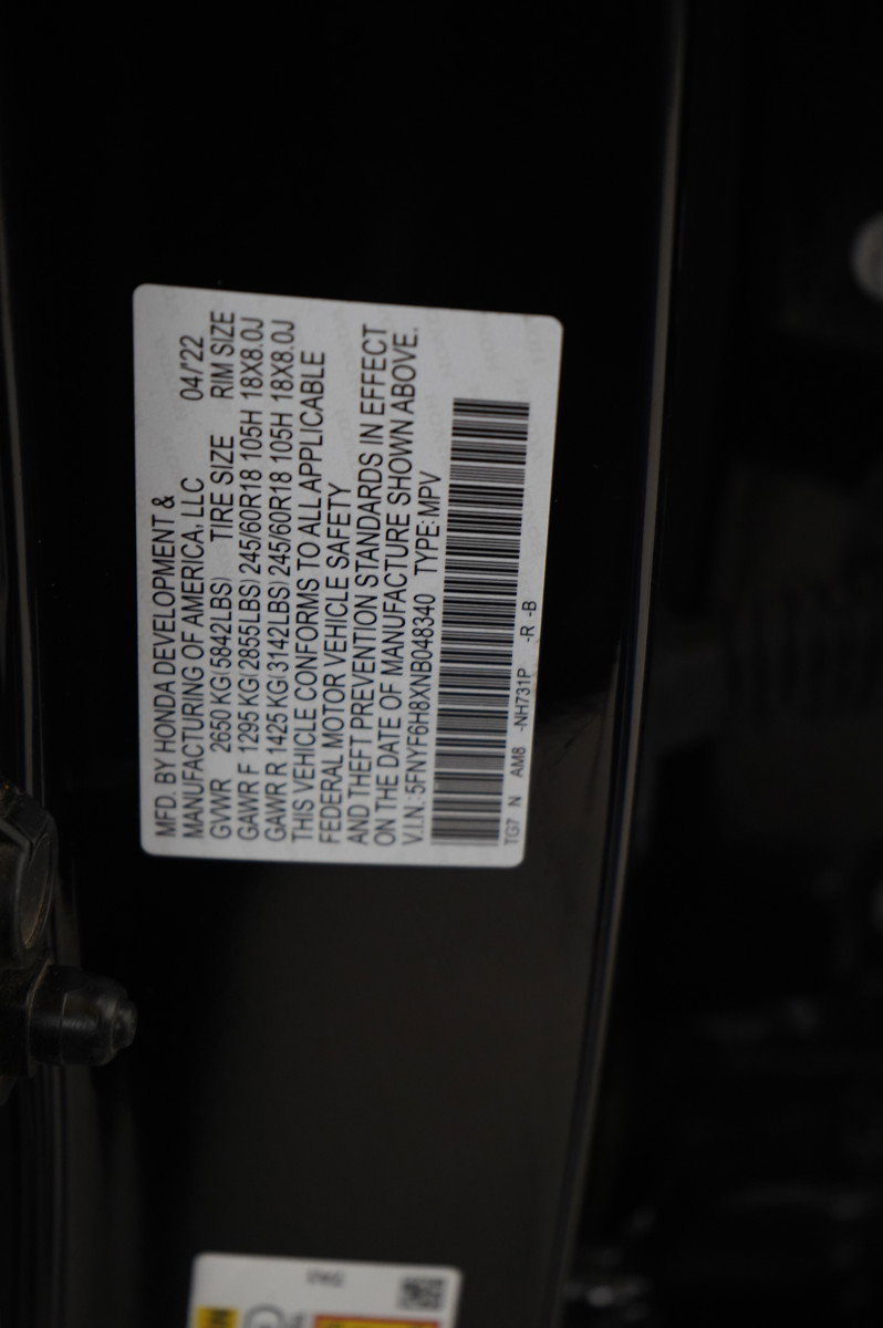 Used 2022 Honda Pilot TrailSport image 30