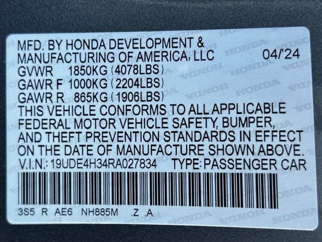 Used 2024 Acura Integra A-Spec FWD image 35