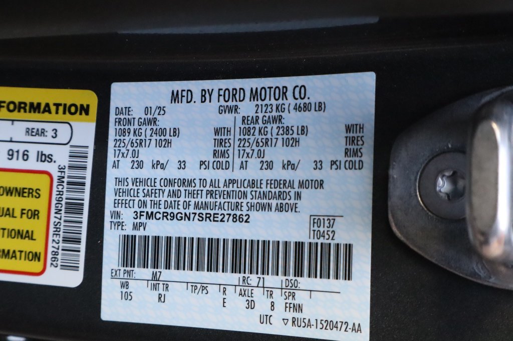 Used 2025 Ford Bronco Sport Heritage AWD/4WD image 34