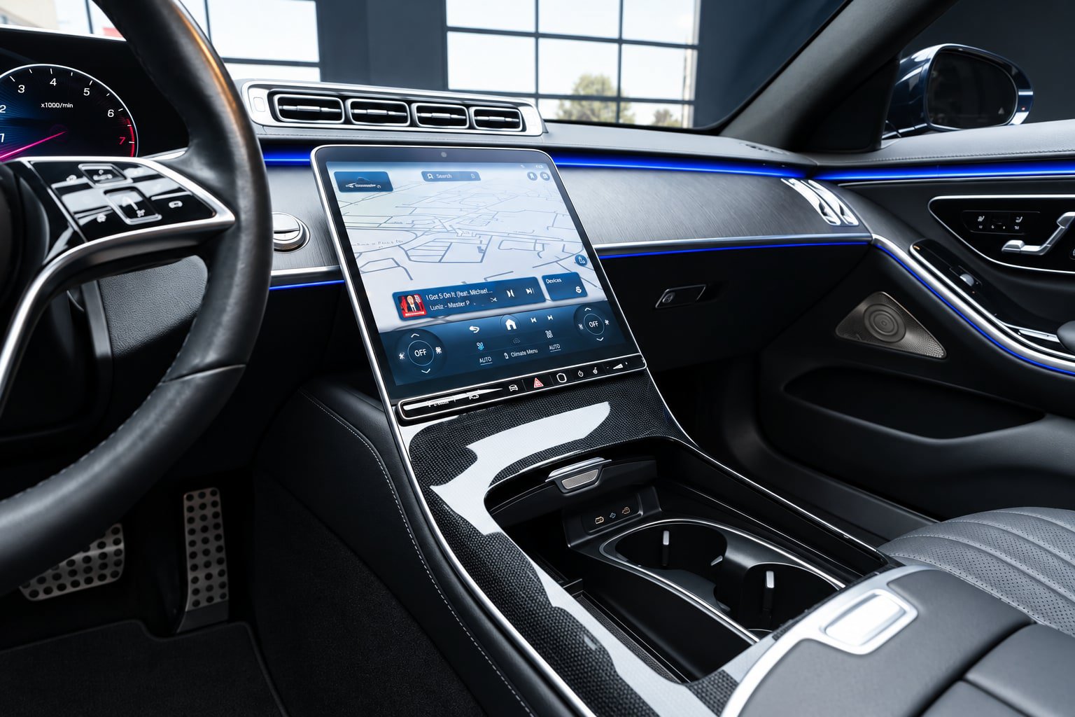 Used 2022 Mercedes-Benz S 500 4MATIC w/ AMG Line Package image 25