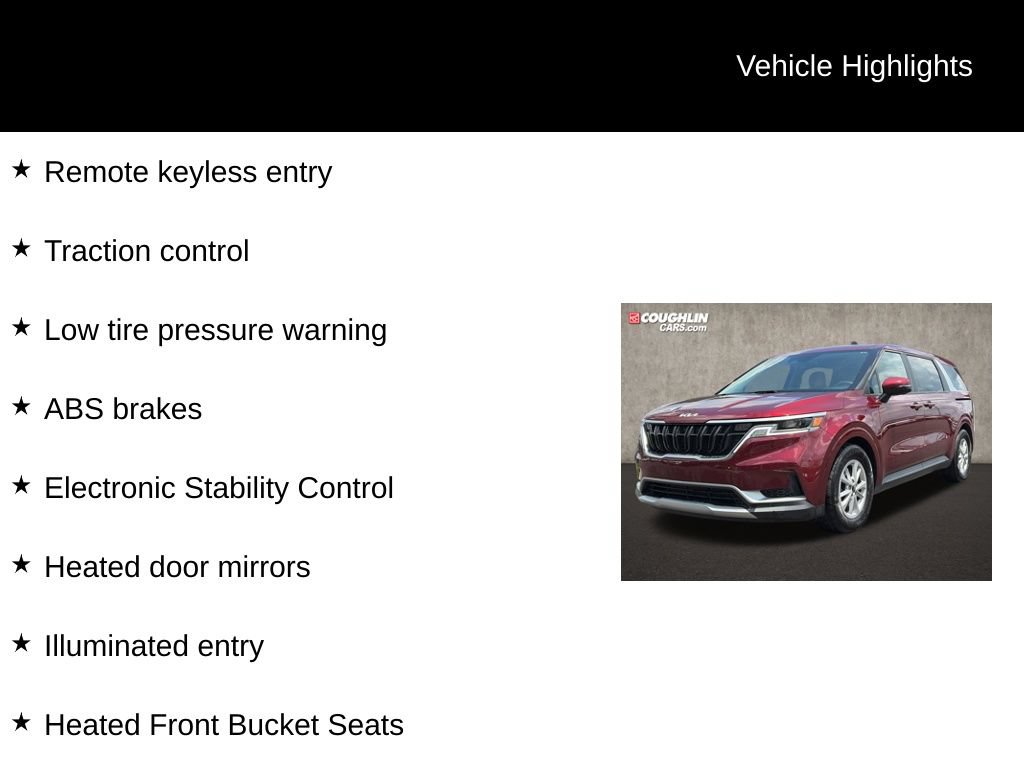 Used 2024 Kia Carnival LX FWD image 2