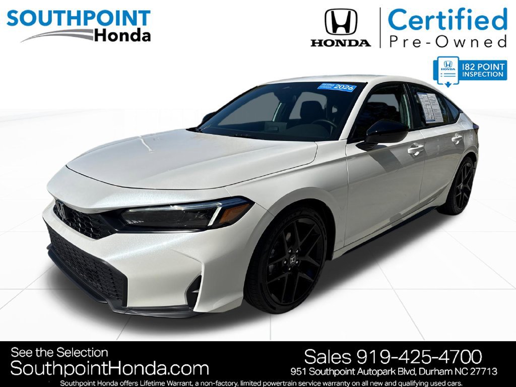 Certified 2026 Honda Civic Sport image 3