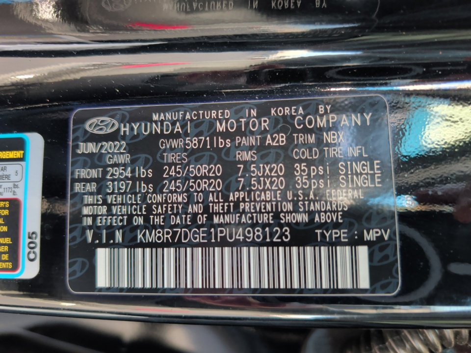 Used 2023 Hyundai Palisade Calligraphy image 35