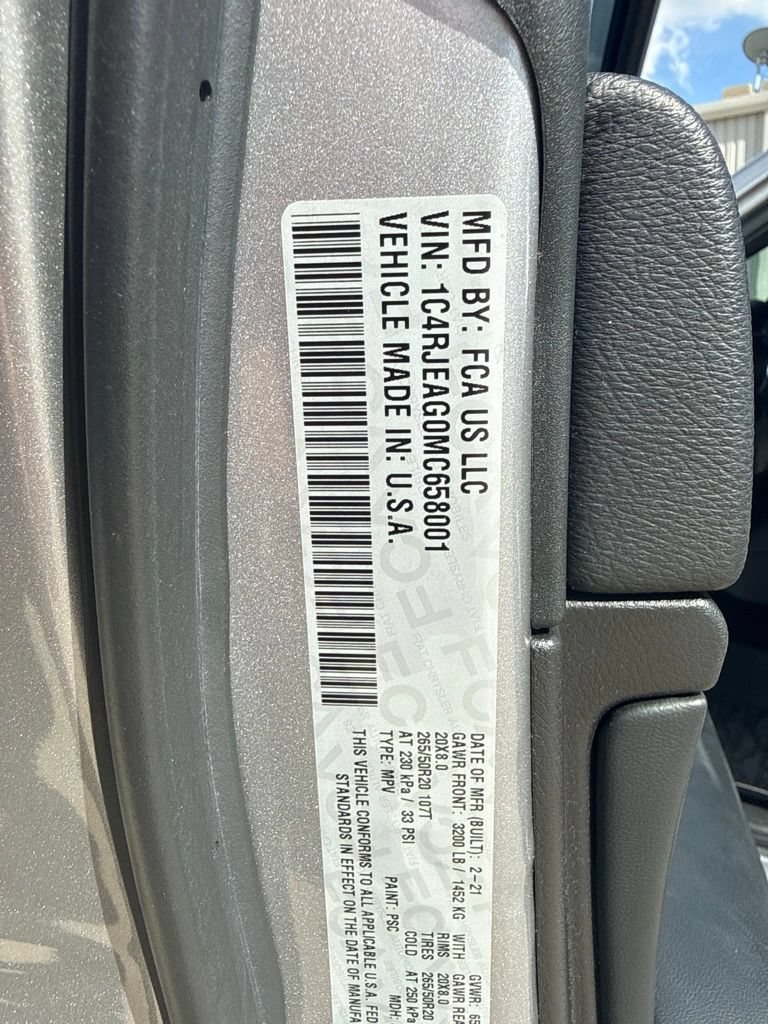 Used 2021 Jeep Grand Cherokee Laredo X RWD image 15