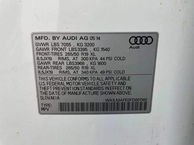 Used 2015 Audi Q7 TDI Premium Plus w/ Premium Plus Package image 30