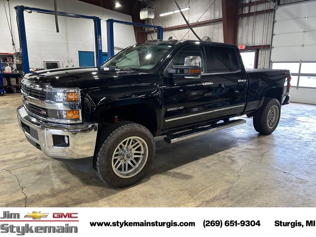 Used 2016 Chevrolet Silverado 2500 LTZ w/ Duramax Plus Package AWD/4WD image 14
