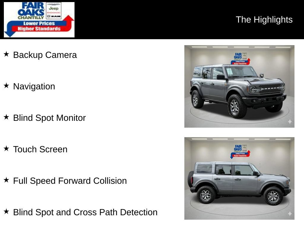 Used 2025 Ford Bronco Badlands AWD/4WD image 2
