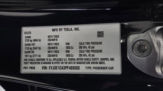 Used 2023 Tesla Model 3 Standard Range image 28