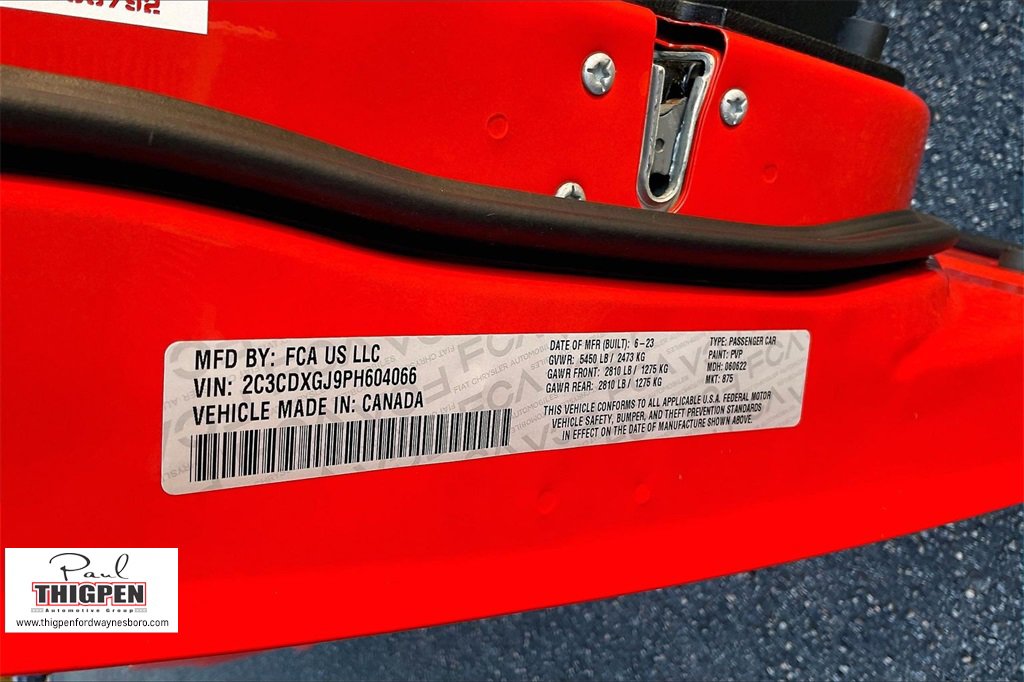 Used 2023 Dodge Charger Scat Pack w/ Daytona Edition Group image 34