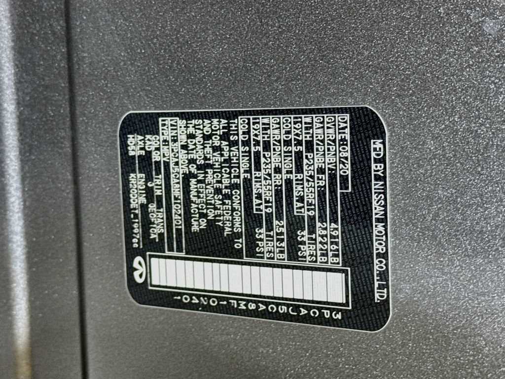 Certified 2021 INFINITI QX50 Essential w/ Convenience Package FWD image 44
