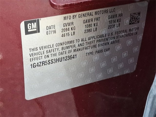 Used 2017 Buick LaCrosse Premium w/ Sun and Shade Package image 26