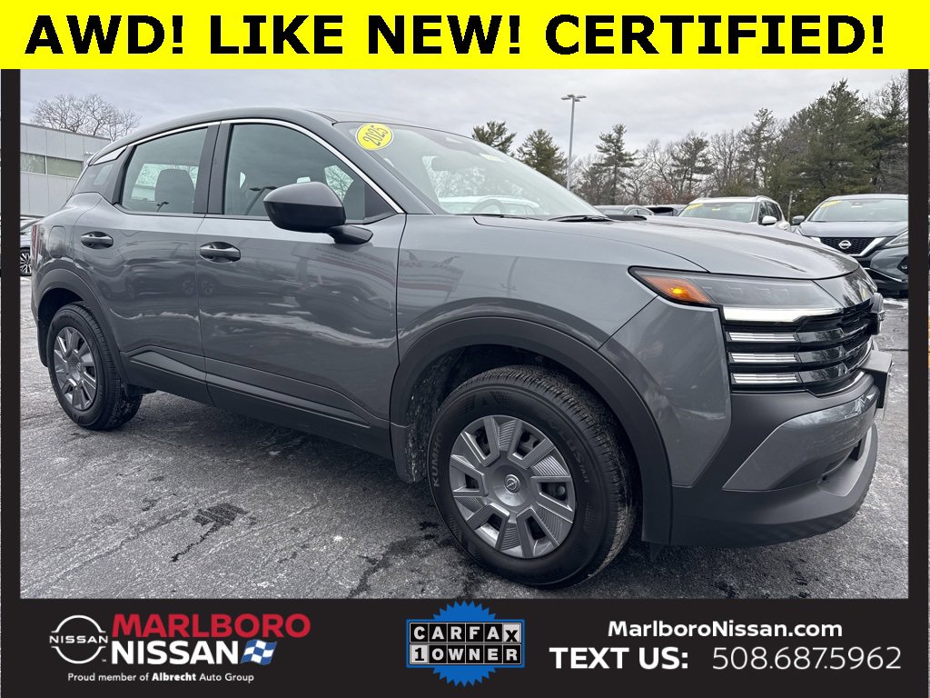 Certified 2025 Nissan Kicks S