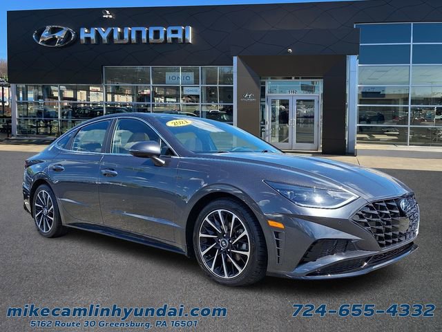 Used 2021 Hyundai Sonata Limited w/ Winter Weather Package FWD image 1