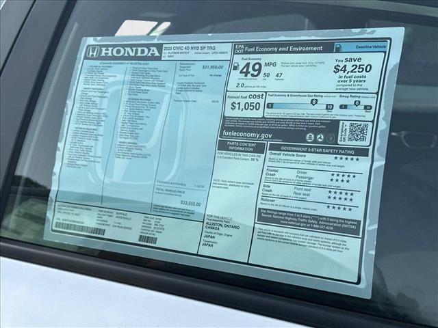 New 2025 Honda Civic Sport Touring image 19