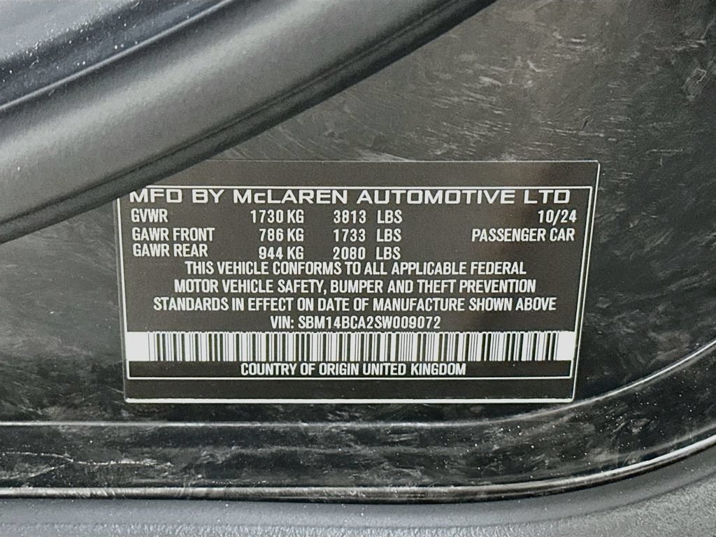 Used 2025 McLaren 750S Spider RWD image 30