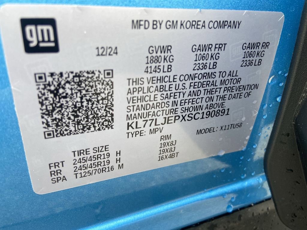 New 2025 Chevrolet Trax RS w/ Driver Confidence Package image 14