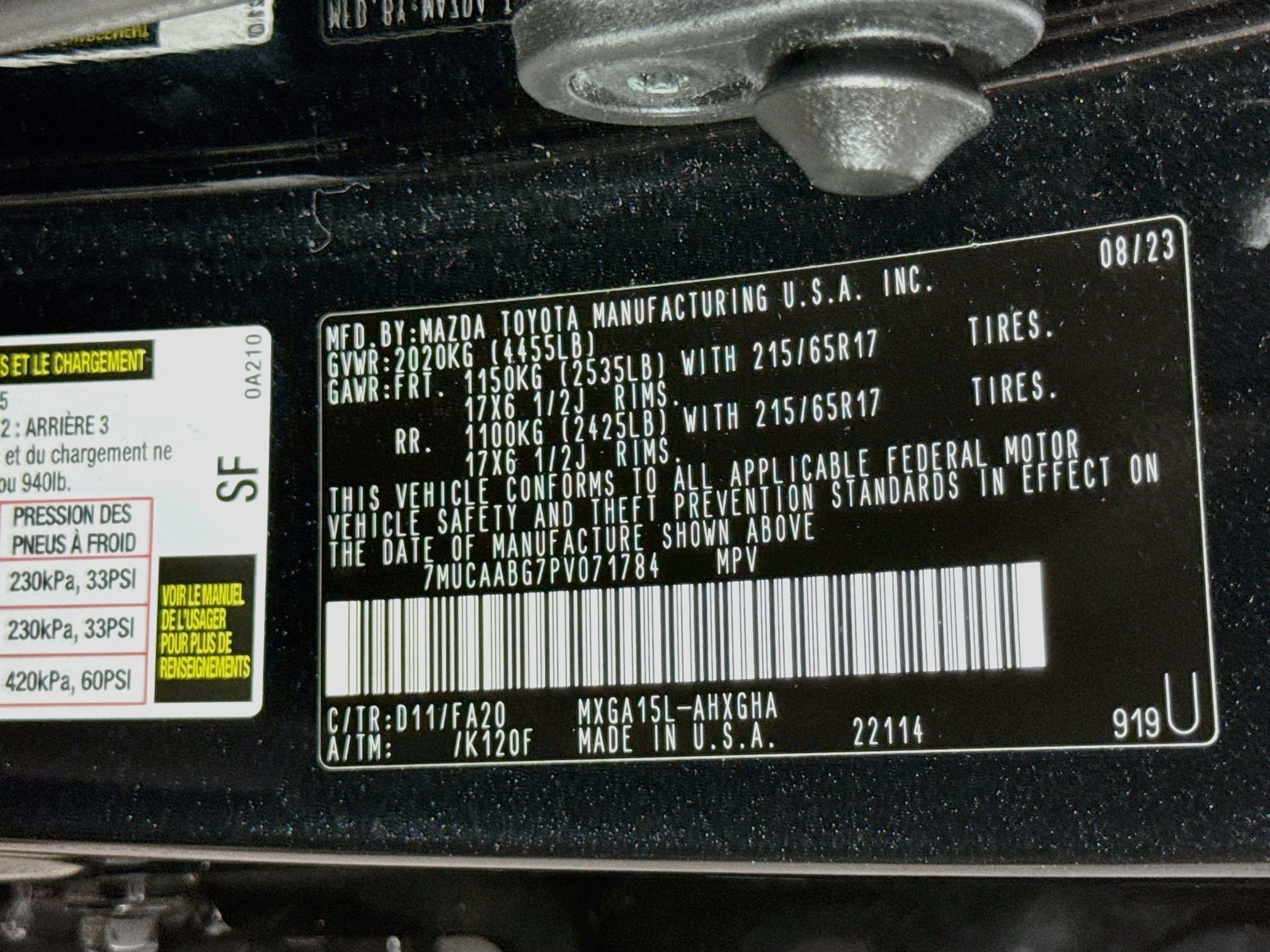 Certified 2023 Toyota Corolla Cross LE AWD/4WD image 30