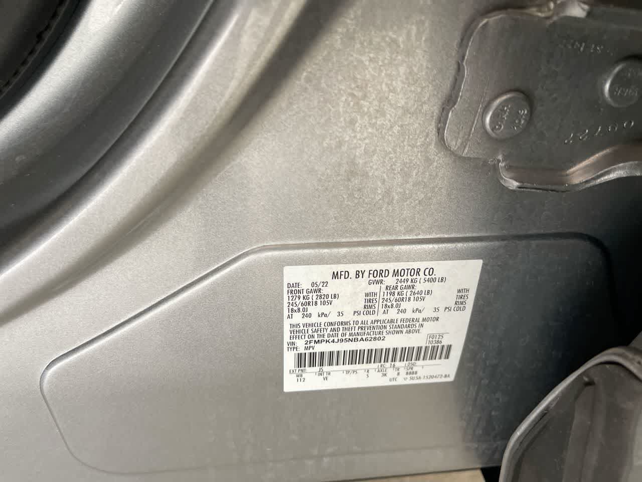 Used 2022 Ford Edge SEL AWD/4WD image 26