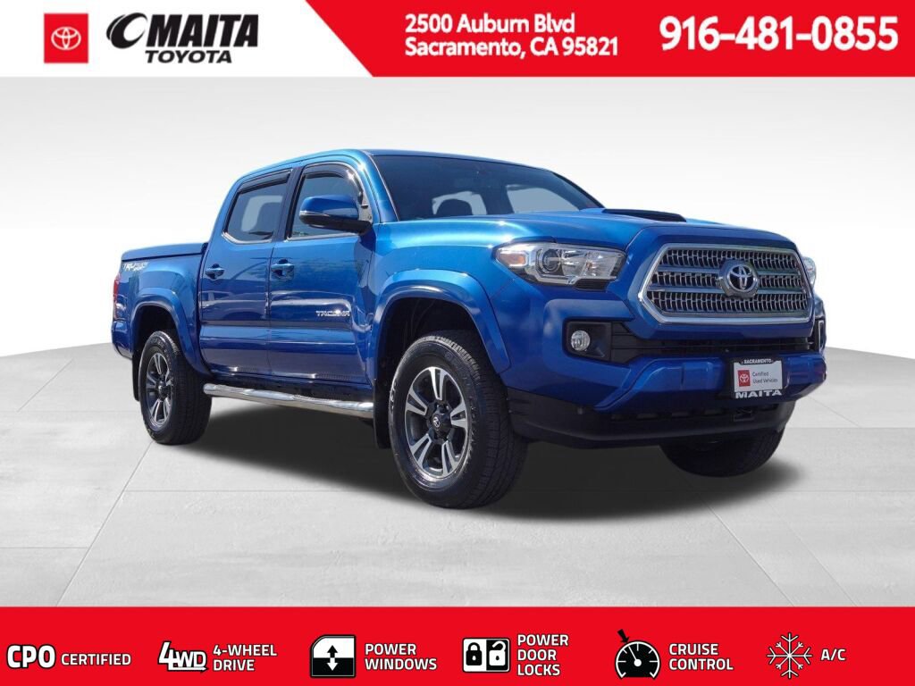 Certified 2017 Toyota Tacoma TRD Sport w/ Tow Package (A/T)