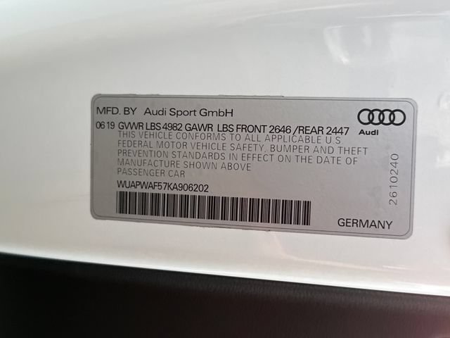 Used 2019 Audi RS 5 w/ RS Driver Assistance Package AWD/4WD image 17
