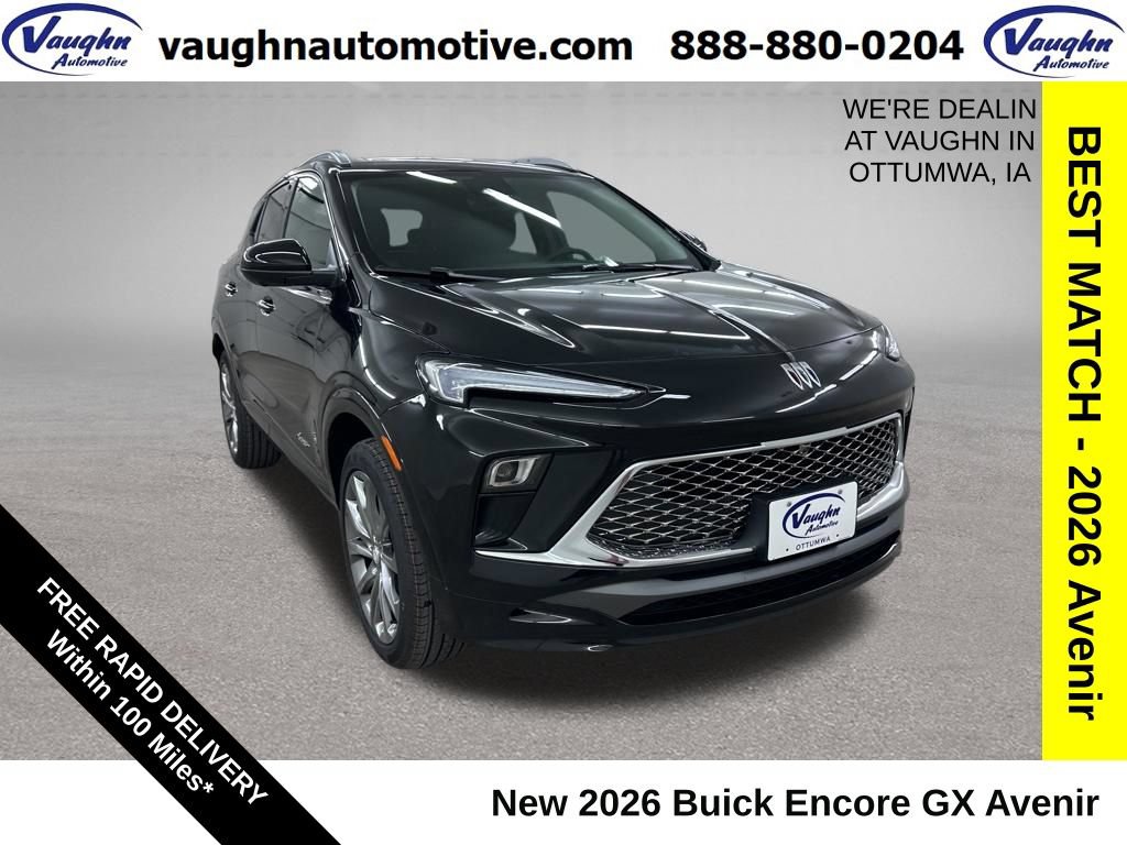 New 2026 Buick Encore GX Avenir w/ Avenir Technology Package AWD/4WD 360° Tour