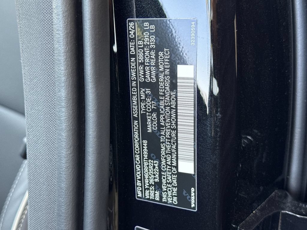 New 2026 Volvo XC60 T8 Polestar w/ Protection Package Premier AWD/4WD image 28