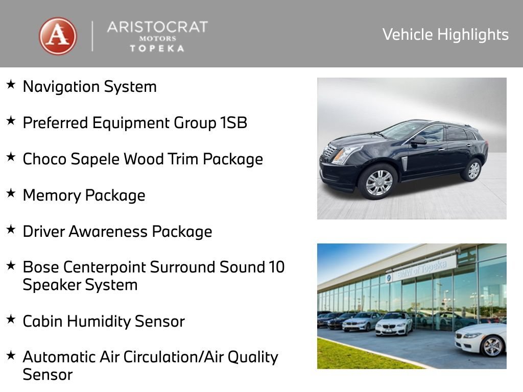 Used 2013 Cadillac SRX Luxury w/ Driver Awareness Package FWD image 2