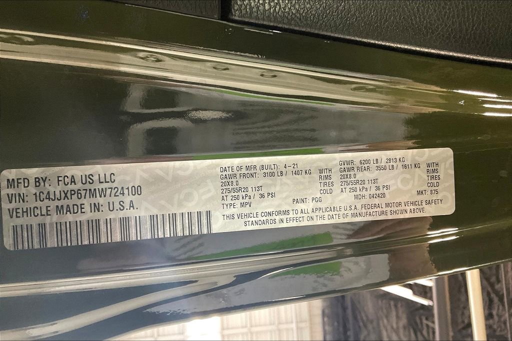 Used 2021 Jeep Wrangler Unlimited Sahara w/ Safety Group image 40