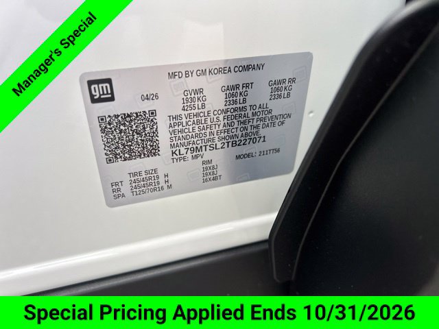 New 2026 Chevrolet TrailBlazer RS w/ Convenience Package FWD image 36