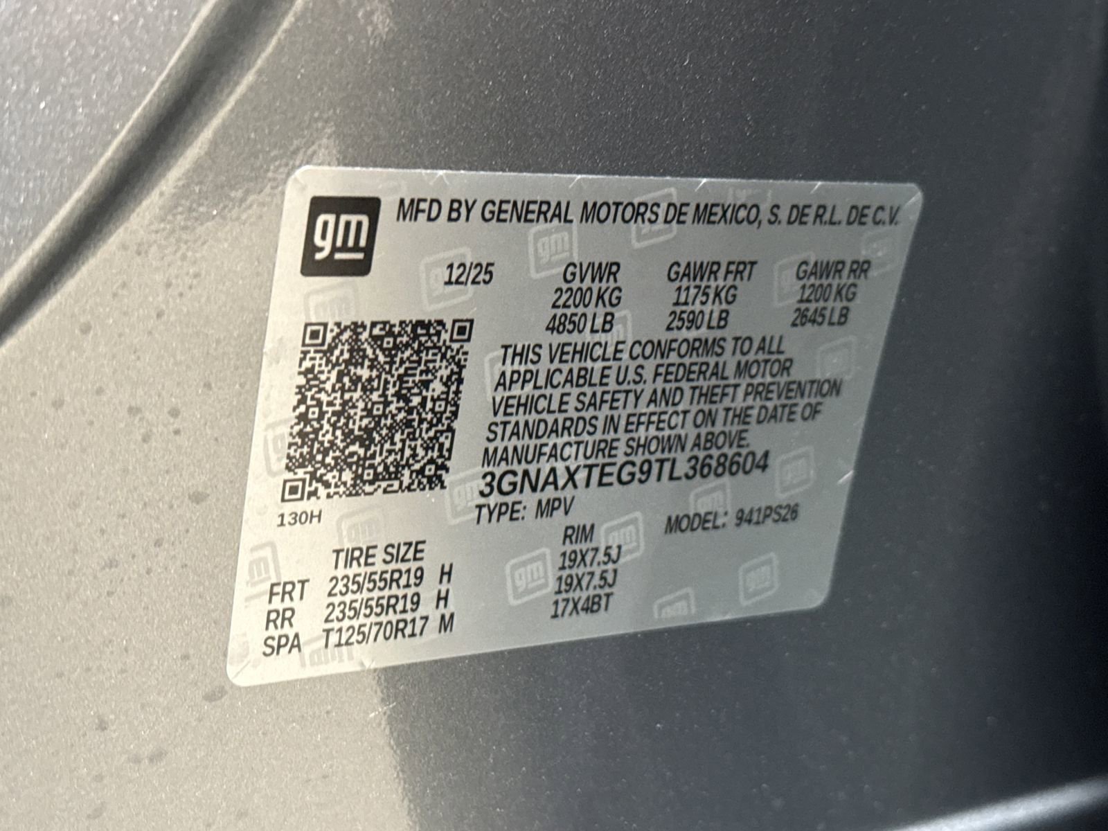 New 2026 Chevrolet Equinox RS w/ Safety and Technology Package image 31