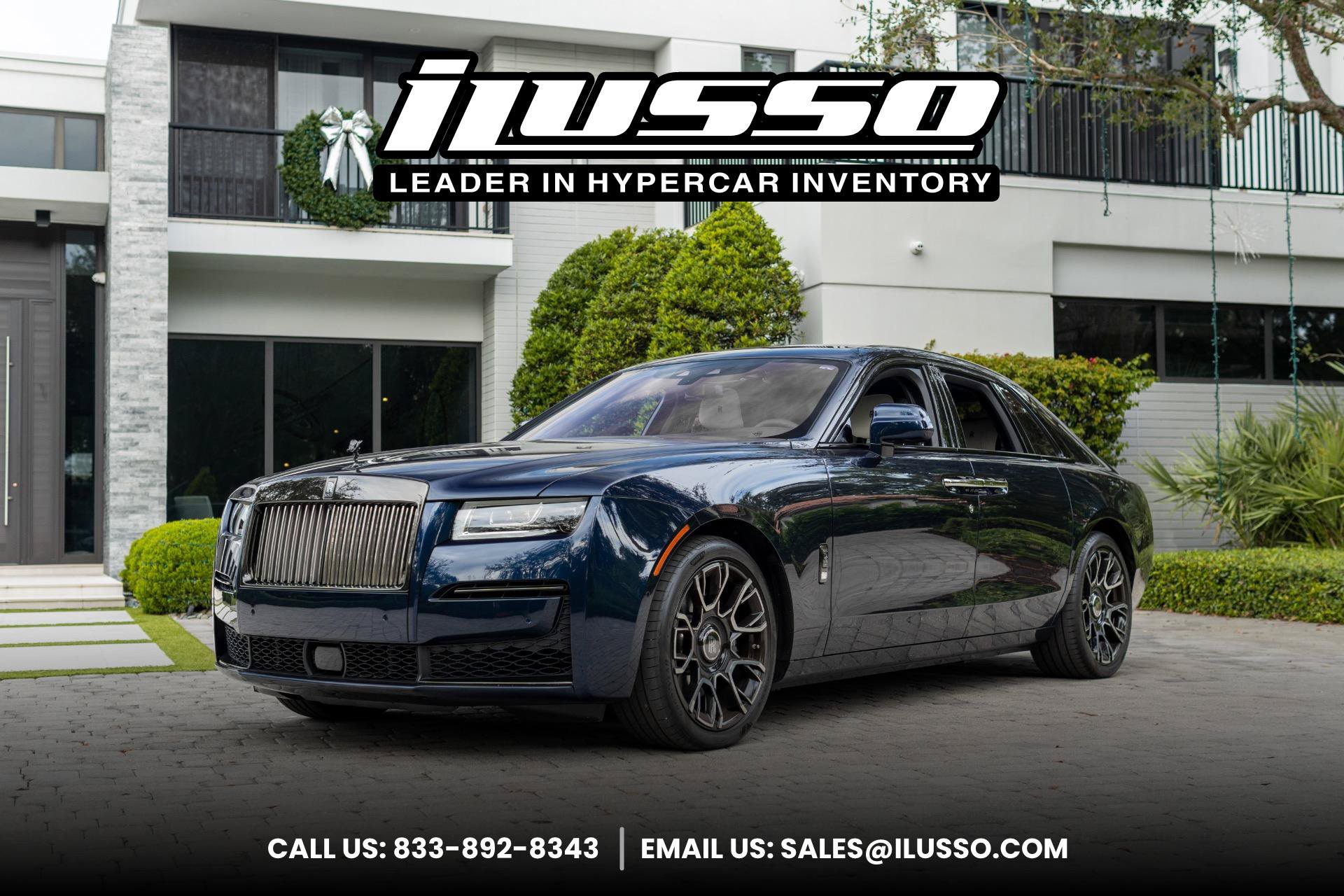 Used 2023 Rolls-Royce Ghost Black Badge w/ Black Badge Ghost Package AWD/4WD image 1
