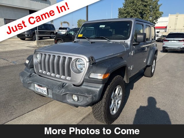 Certified 2019 Jeep Wrangler Unlimited Sport