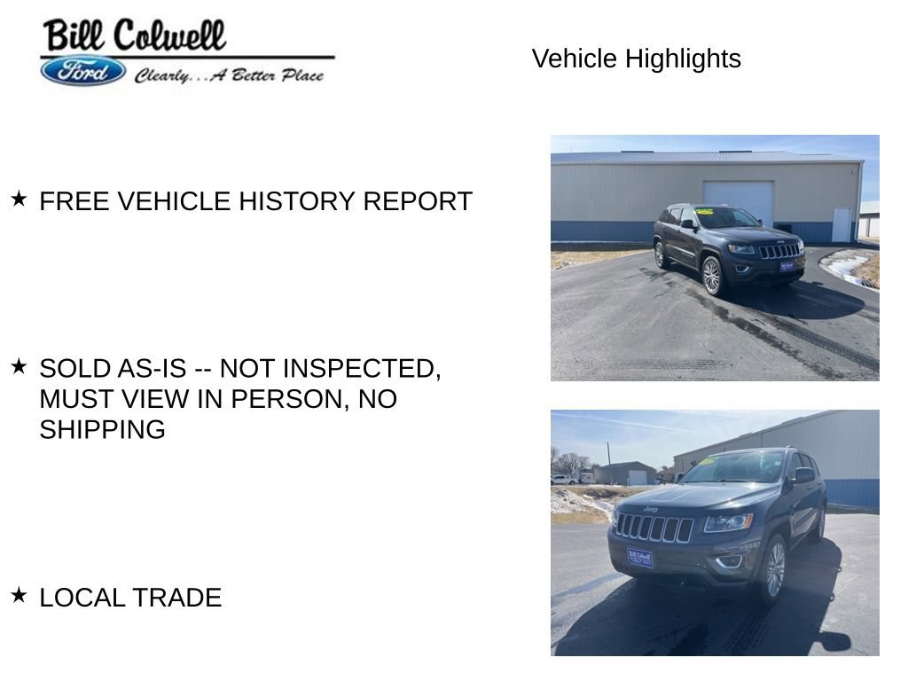 Used 2014 Jeep Grand Cherokee Laredo w/ Quick Order Package 23E image 11