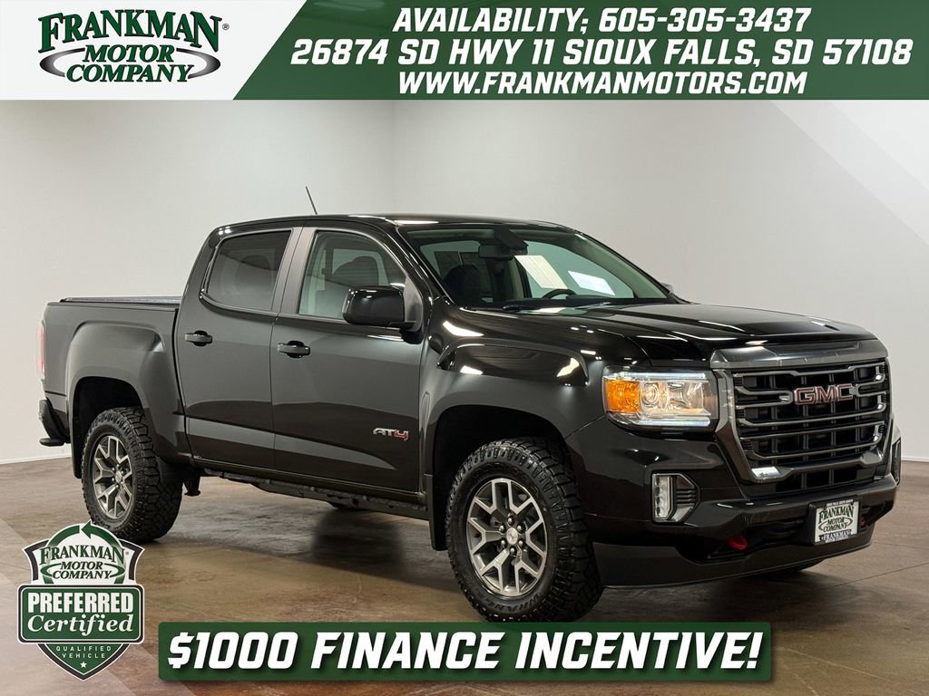 Used 2022 GMC Canyon AT4 w/ Trailering Package image 1