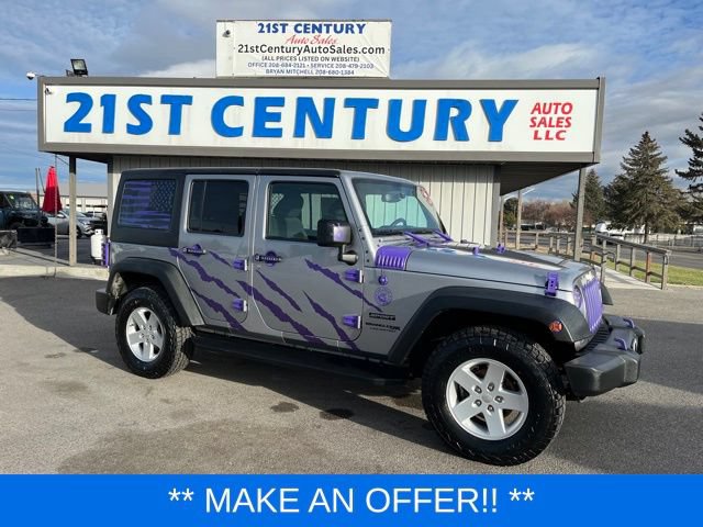Used 2018 Jeep Wrangler Unlimited Sport S