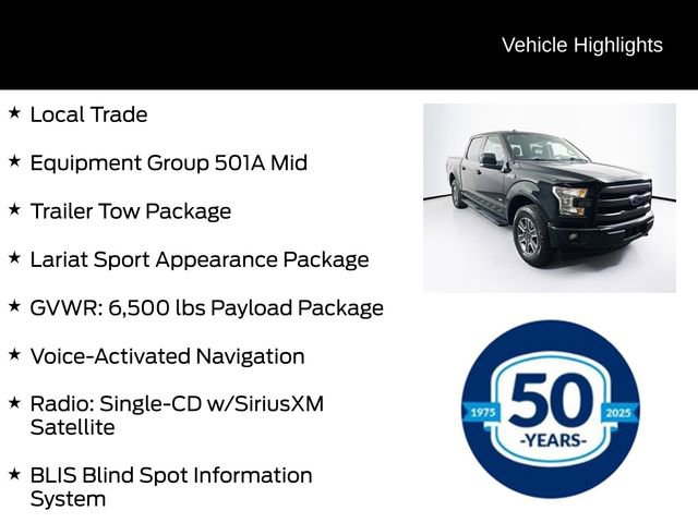 Certified 2017 Ford F150 Lariat image 6