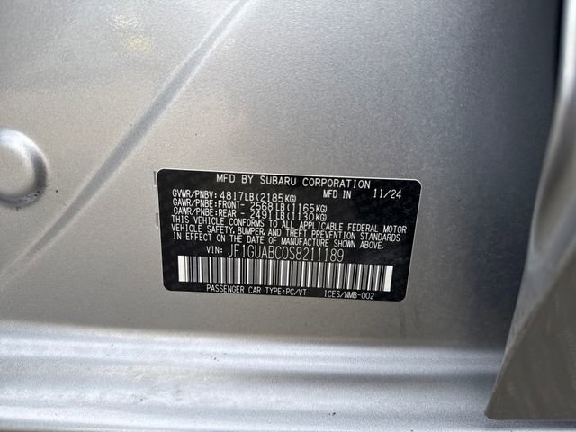 Used 2025 Subaru Impreza 2.0i AWD/4WD image 16