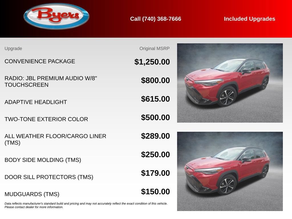 Used 2024 Toyota Corolla Cross AWD Hybrid w/ Convenience Package image 5