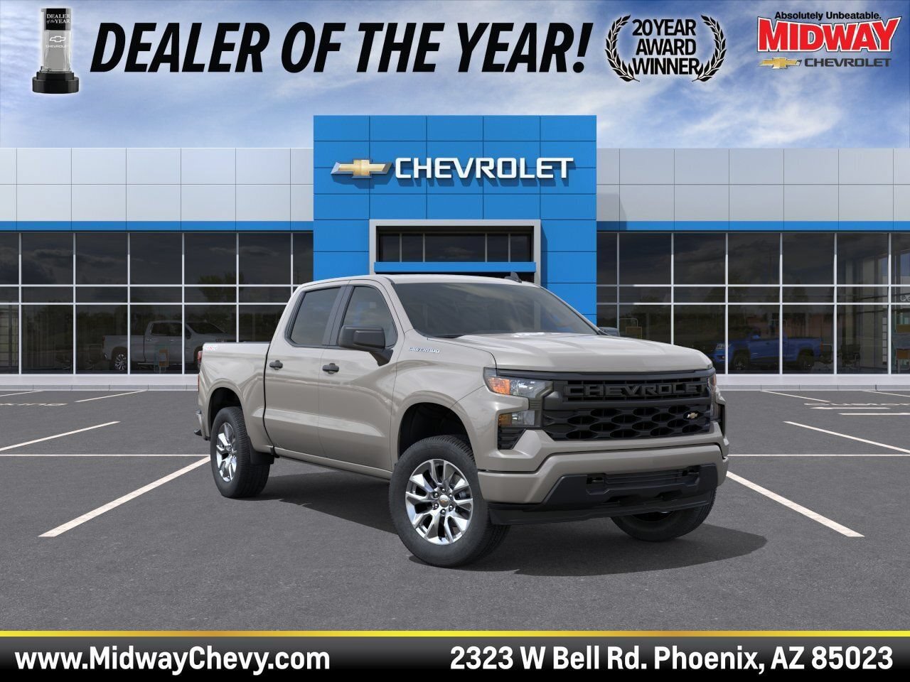 New 2026 Chevrolet Silverado 1500 Custom AWD/4WD image 1