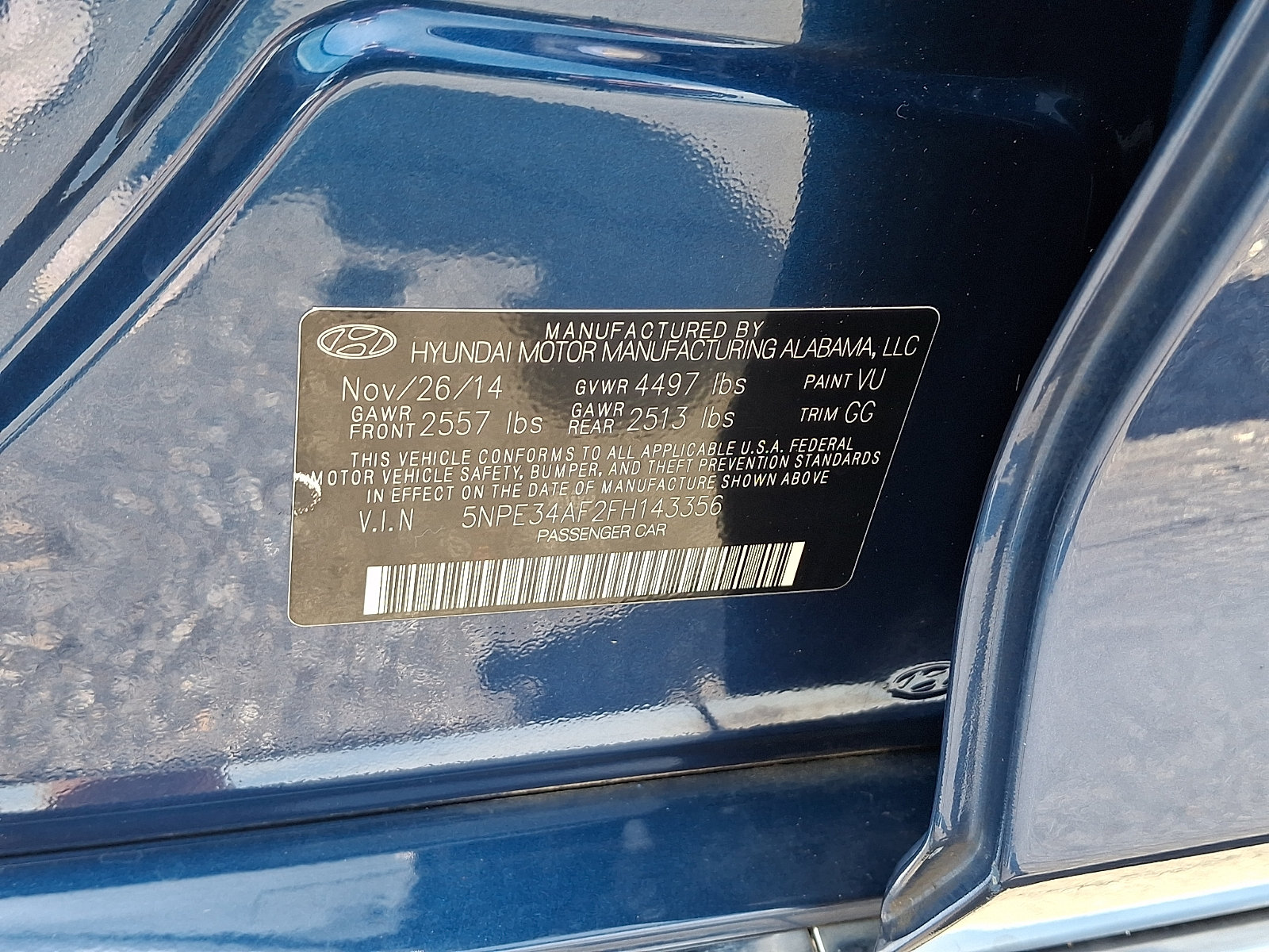 Used 2015 Hyundai Sonata Limited w/ Option Group 06 FWD image 26