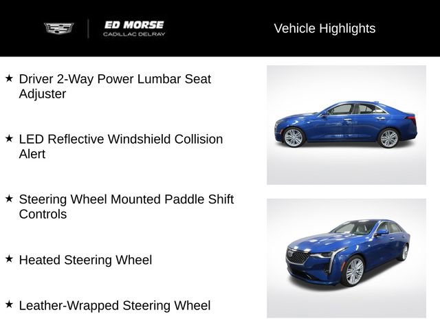 Used 2024 Cadillac CT4 Premium Luxury w/ Climate Package image 25