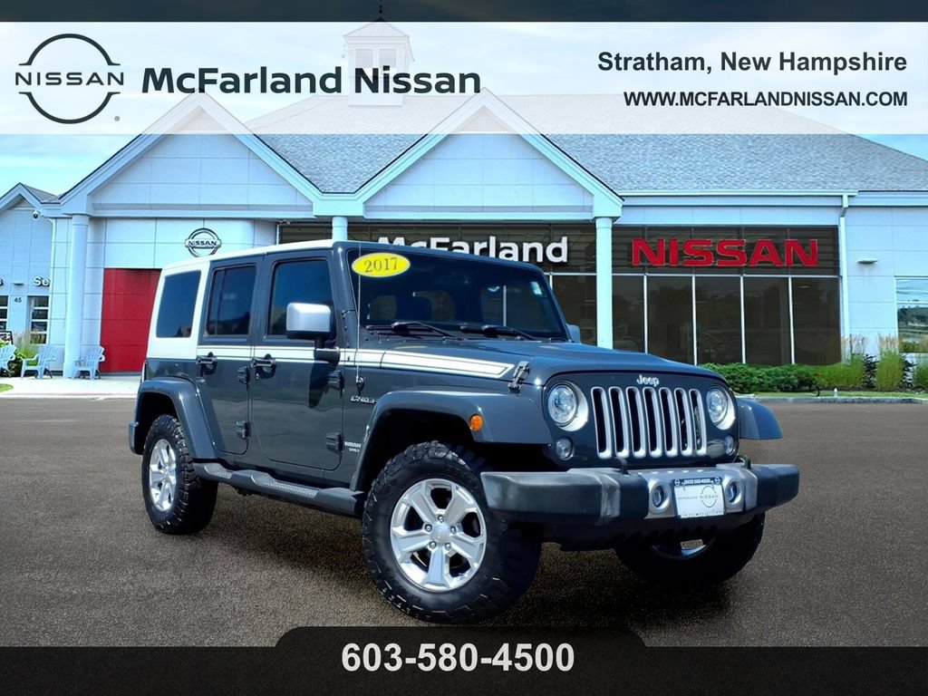 Used 2017 Jeep Wrangler Unlimited Sahara w/ Quick Order Package 24E Chief AWD/4WD image 1