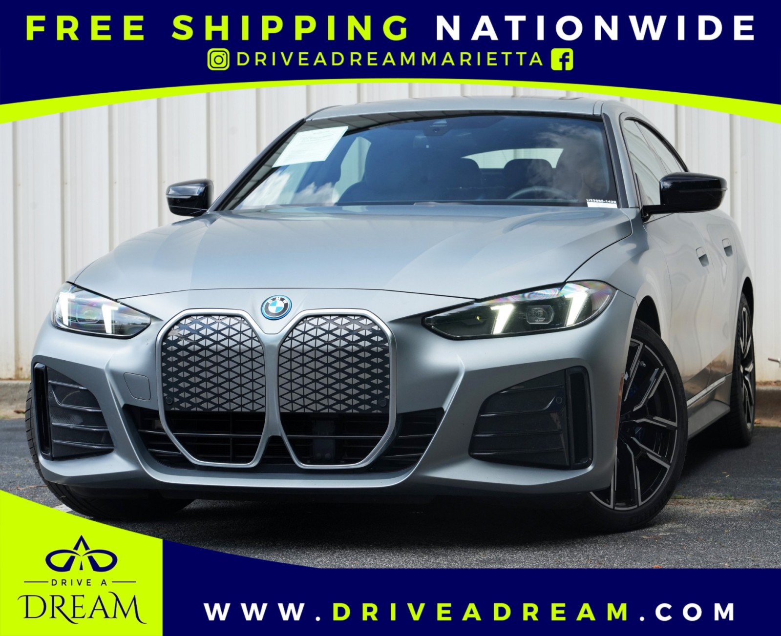 Used 2025 BMW i4 eDrive40 w/ M Sport Package RWD image 1