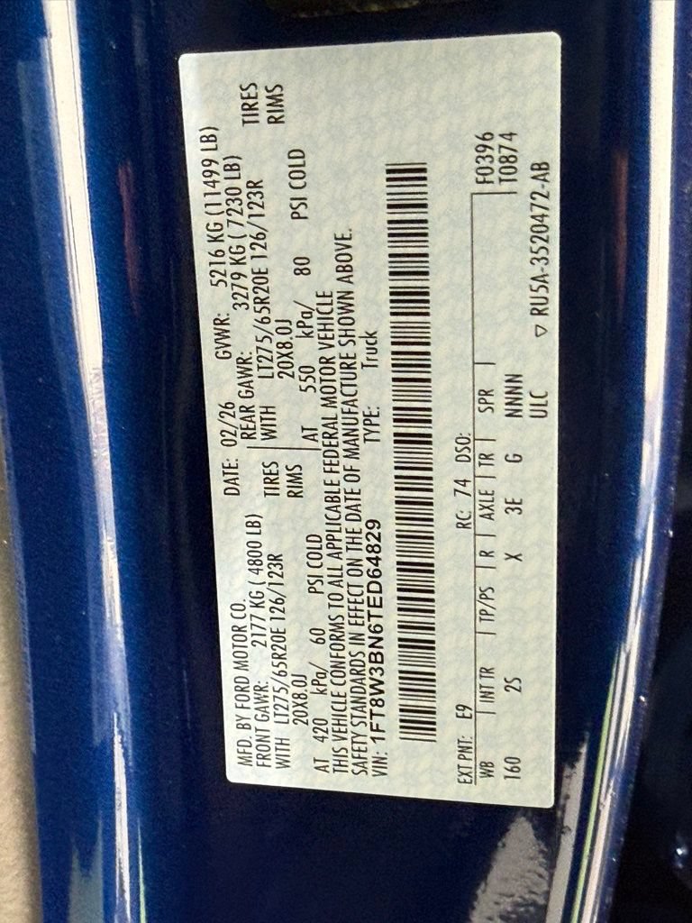 New 2026 Ford F350 XLT w/ XLT Premium Package AWD/4WD image 45