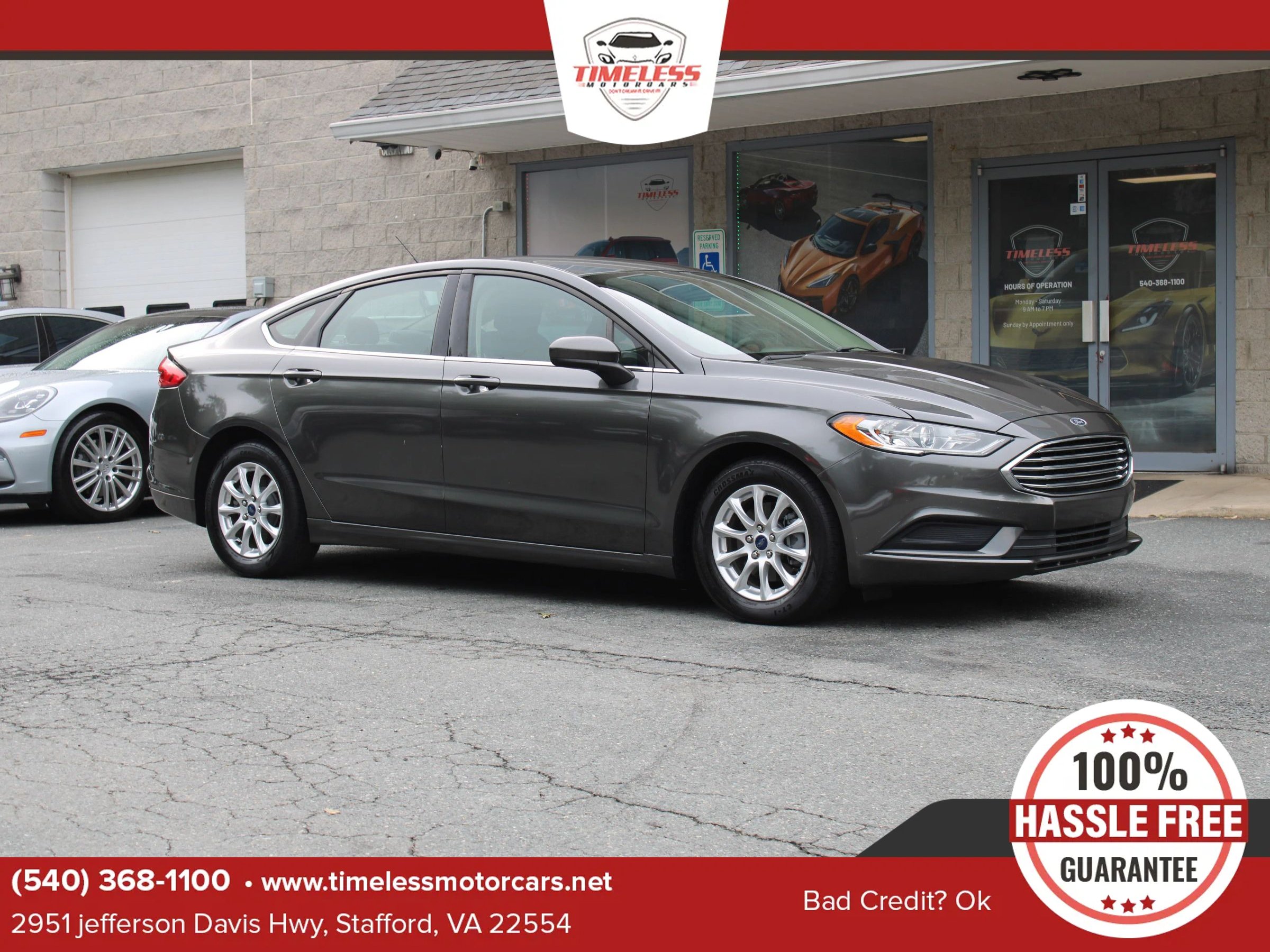 Used 2017 Ford Fusion SE w/ Fusion SE Technology Package FWD image 1